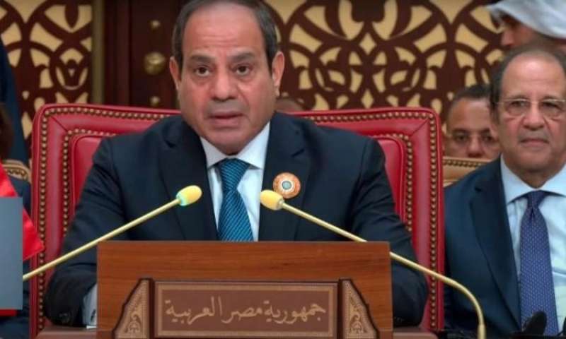 نص كلمة الرئيس عبد الفتاح السيسي في الدورة 33 من القمة العربية بالبحرين