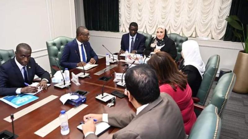 القباج تستقبل وزير التمويلات الصغرى والاقتصاد التضامني بدولة السنغال