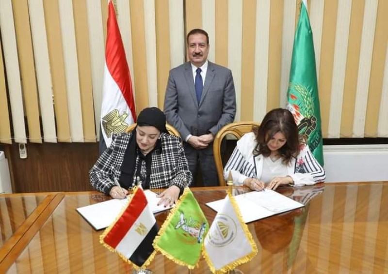 محافظ المنوفية يشهد توقيع بروتوكول تعاون بين جامعة السادات ومديرية الشئون الصحية