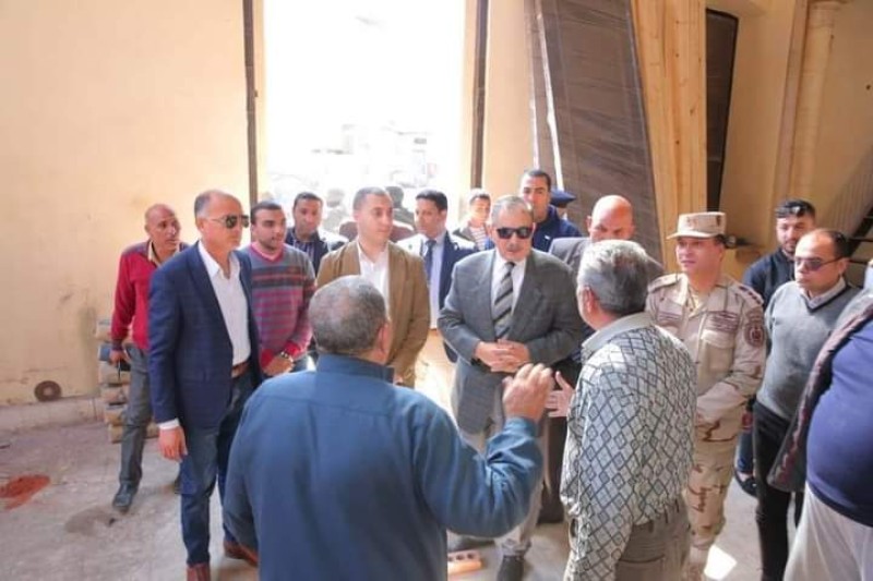 محافظ كفر الشيخ يوجه بالإسراع من انتهاء أعمال ترميم مسجد «أبو غنام» الأثري