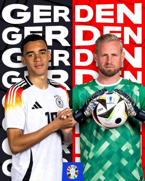 ألمانيا في مواجهة صعبة أمام منتخب الدنمارك في ثمن نهائي بطولة أمم أوروبا ” اليورو ” 2024