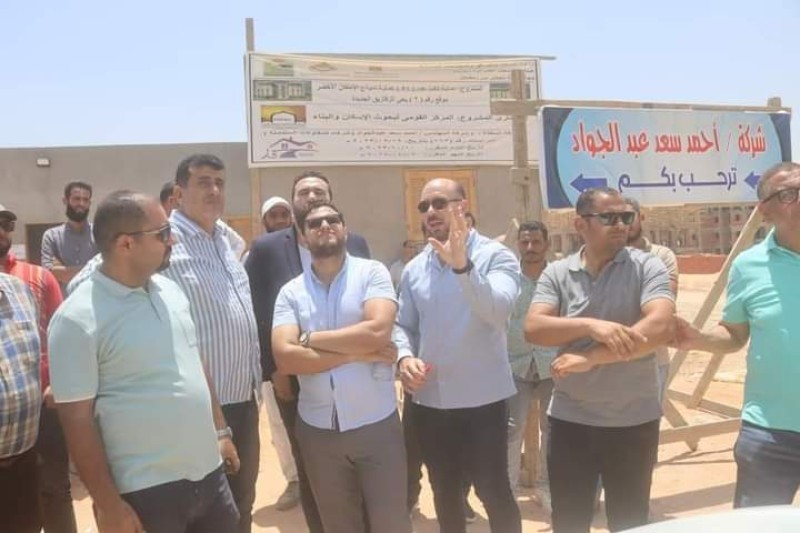 مسئولو الإسكان يتابعون موقف تنفيذ وحدات مبادرة سكن لكل المصريين بمدينة العاشر من رمضان
