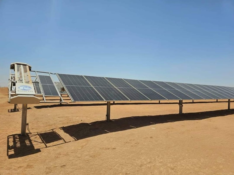 وزارة الكهرباء : بدء التشغيل التجارى للمحطة الشمسية بقدرة 200 ميجاوات كوم أمبو - أسوان 