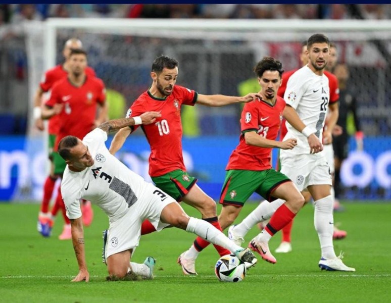 ركلات الترجيح حسمت تأهل البرتغال لربع نهائي بطولة أمم أوروبا 2024  علي حساب سلوفينيا