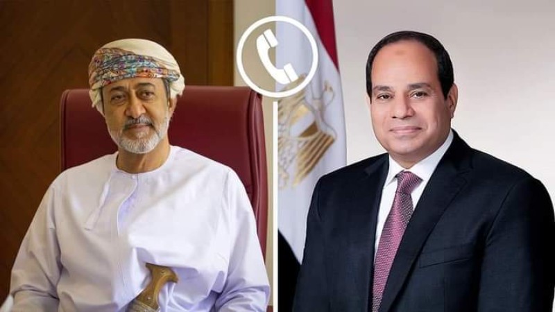 الرئيس السيسي يعزي سلطان عمان في ضحايا حادث إطلاق النار بمنطقة الوادي الكبير بمسقط