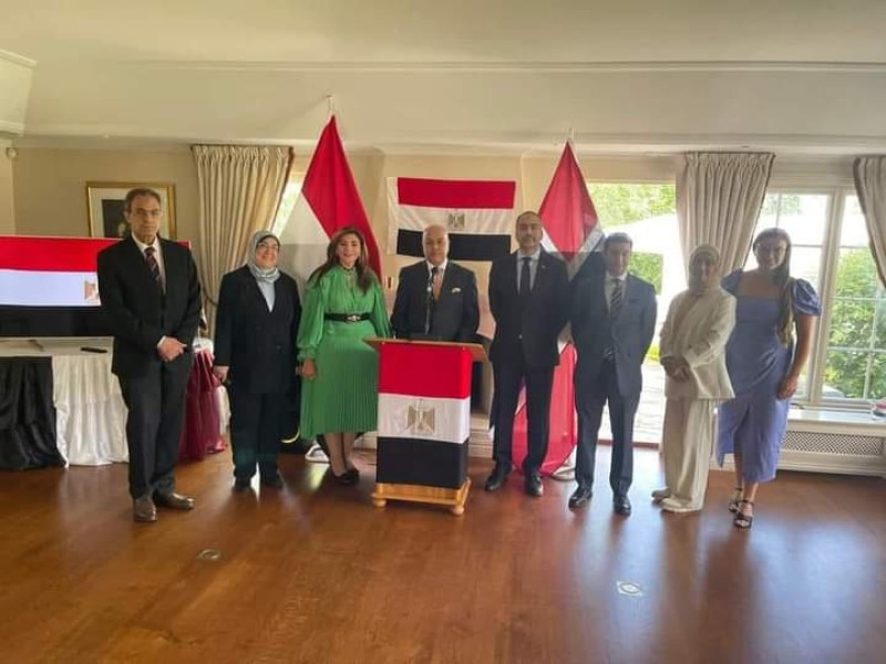 السفارة المصرية بمملكة النرويج تحتفل بمناسبة الذكرى الثانية والسبعين لثورة يوليو