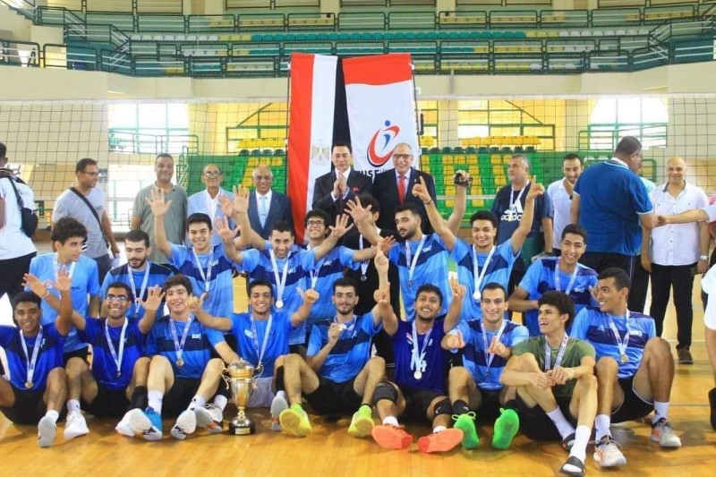 ختام منافسات بطولة الكرة الطائرة للجامعات والمعاهد المصرية