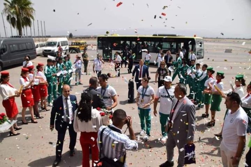 البطلة الجزائرية إيمان خليف 