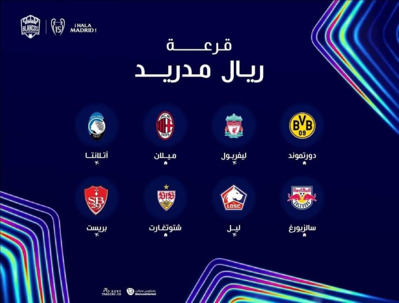 رسمياً .. قُرعة ريال مدريد لدوري أبطال أوروبا للموسم الجديد 