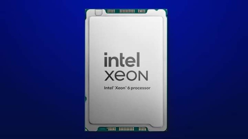 معالج Intel Xeon 6 يسجل أداء مميزاً في مجال الذكاء الاصطناعي