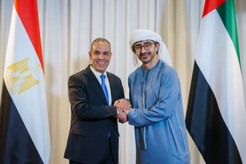 وزير الخارجية يعقد جلسة مباحثات مع نظيره الإماراتي