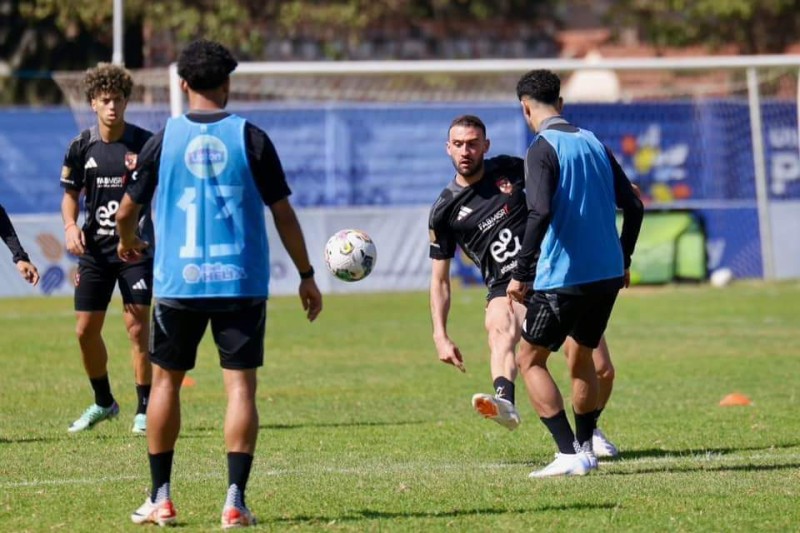 الأهلي يختتم استعداده لمباراة جورماهيا بدوري ابطال افريقيا