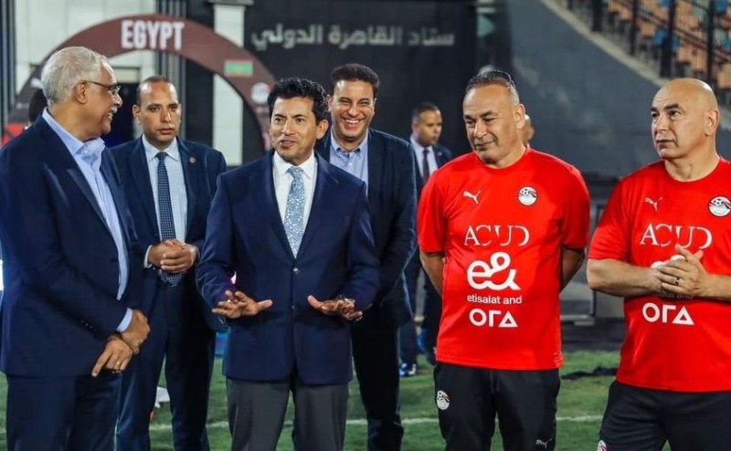 في حضور وزير الرياضة .. منتخب مصر يواصل تدريباته استعدادا لمواجهة موريتانيا الجمعة