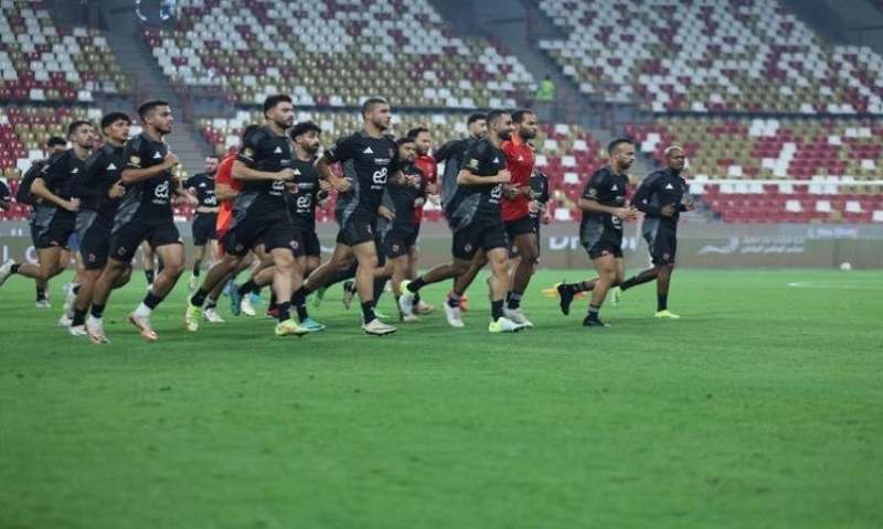 الأهلي يختتم تدريباته استعدادا لمواجهة الزمالك في نهائي كأس السوبر المصري