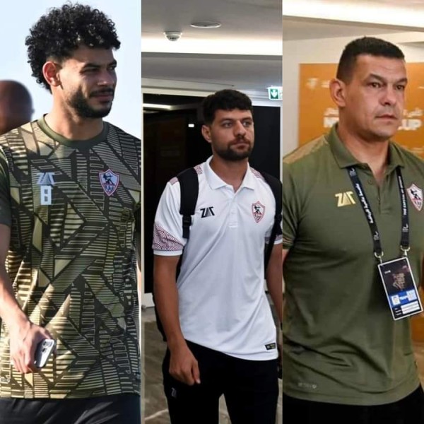 ثلاثي فريق الزمالك 