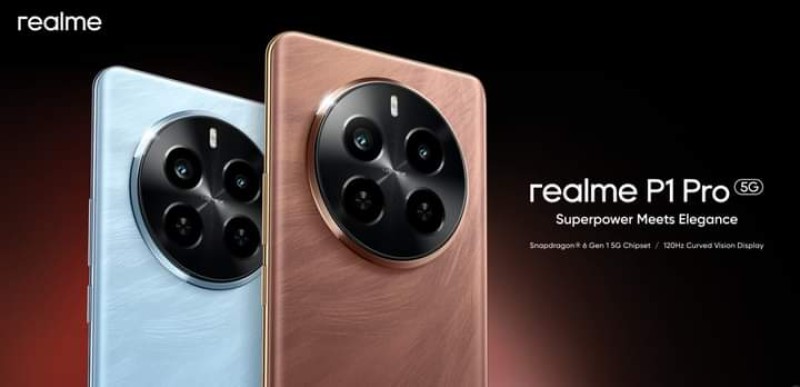 ريلمى تطلق هاتف  realme P1 Pro الذى يتميز بألوانة الرائعة وتصميمة المميز مع كاميرا سوني LYT-600