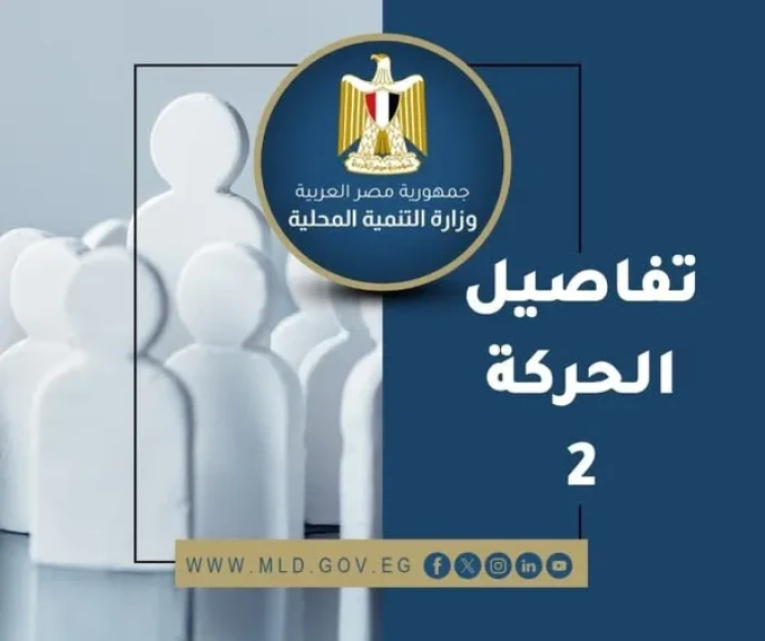 عاجل : وزيرة التنمية المحلية تعلن تعيين 84 رئيس حي ومركز ومدينة في 24 محافظة”تفاصيل الحركة2”