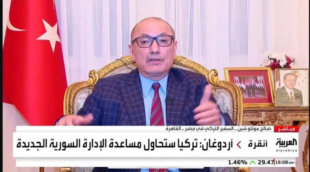 السفير صالح موطلو شن: رئيس أردوغان زار مصر للمرة الثانية هذا العام وهذا يعبر عن العلاقات المتنامية بين أهم بلدين ‏في شرق المتوسط