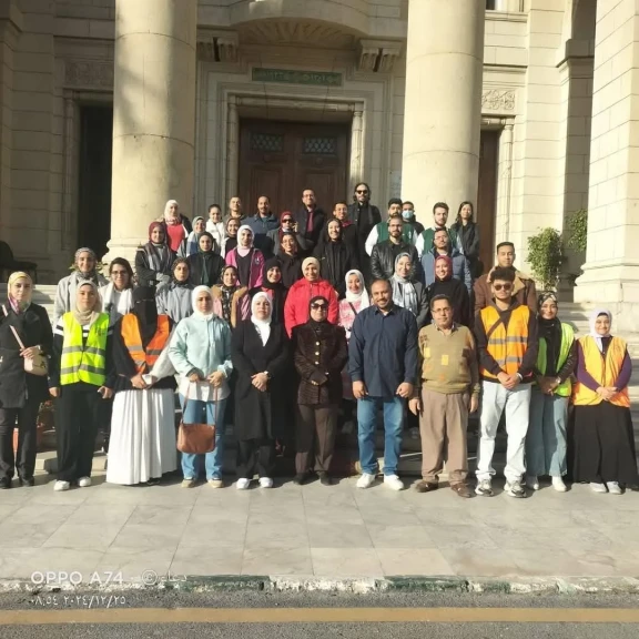 جامعة القاهرة تطلق قافلة تنموية شاملة  لقرية كفر واصلين بمركز أطفيح