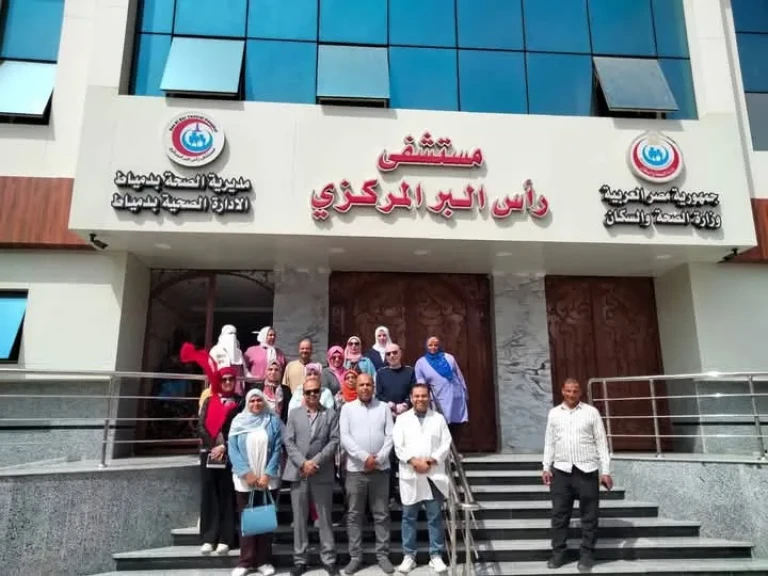 السكرتير العام المساعد يتفقد مستشفى رأس البر المركزي للوقوف على جاهزيتها استعدادًا للافتتاح والتشغيل