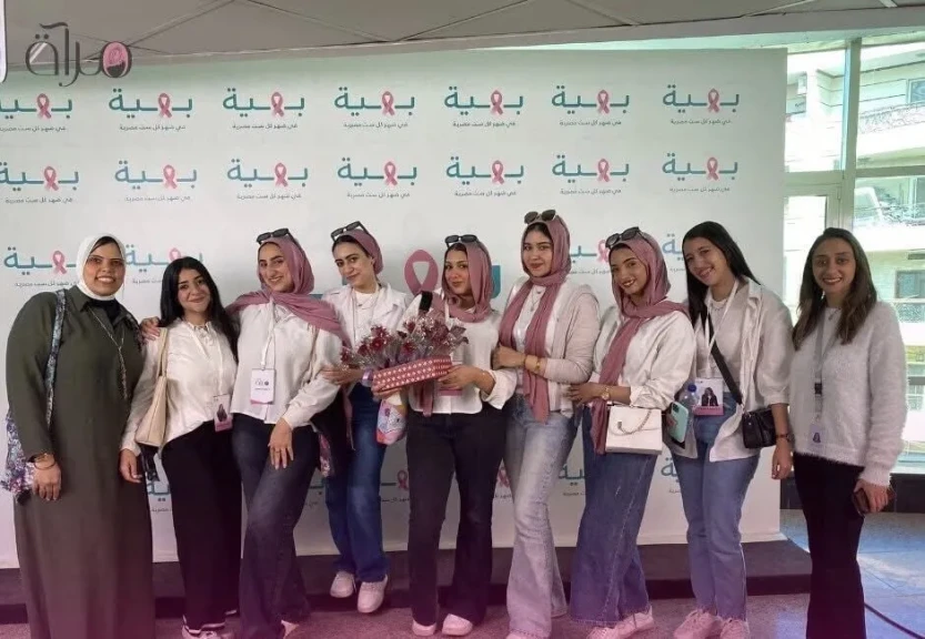 ”مرآة” تزور مؤسسة ”بهية” في إطار مسؤوليتها الاجتماعية لدعم محاربات السرطان