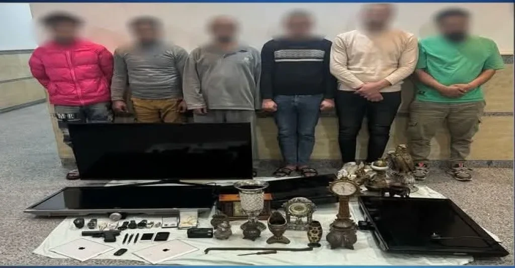الداخلية:ضبط المتهمين في واقعة سرقة محتويات ڤيلا بالجيزة