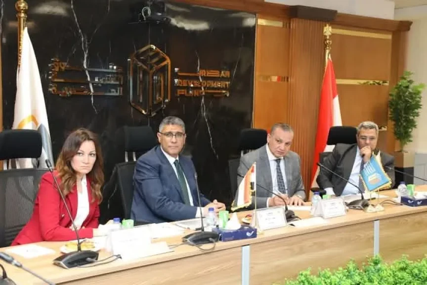محافظ الجيزة يلتقي برئيس صندوق التنمية الحضرية