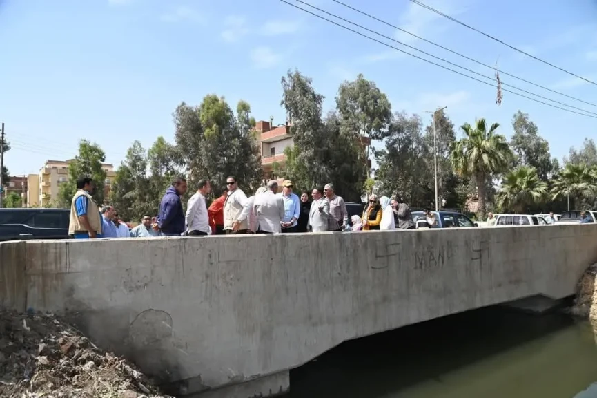 وزير الري يتفقد حالة الري وأعمال تطهيرات الترع بمحافظة المنوفية