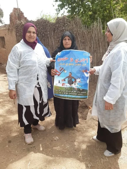 محافظ المنوفية يعلن تحصين 331 الف و466 رأس ماشية ضد مرض الحمى القلاعية