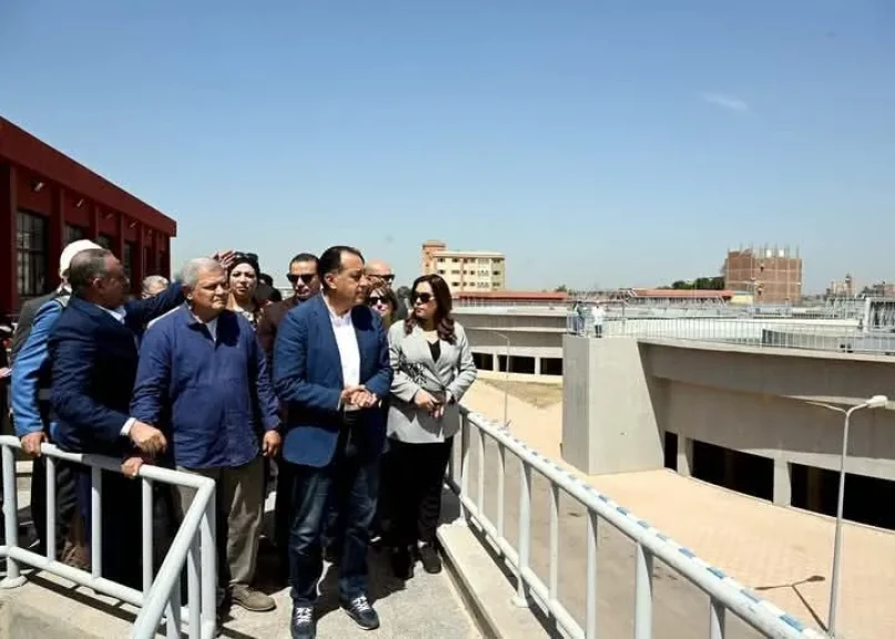 رئيس الوزراء يتفقد محطة مياه المرشحة الملاحية الجديدة بطنطا