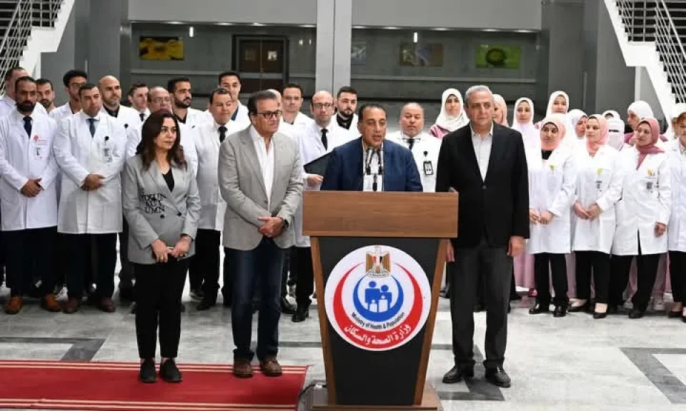 رئيس الوزراء : هذا المستشفى يضاهي في مستواه أعلى مستشفيات في العالم وليس في مصر فقط ويتوافر به 300 سرير