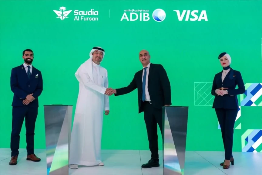 اختيار مصرف «أبو ظبي الإسلامي– مصر ADIB-Egypt» لإطلاق أول بطاقة ائتمان دولية لبرنامج «الفرسان» للخطوط السعودية