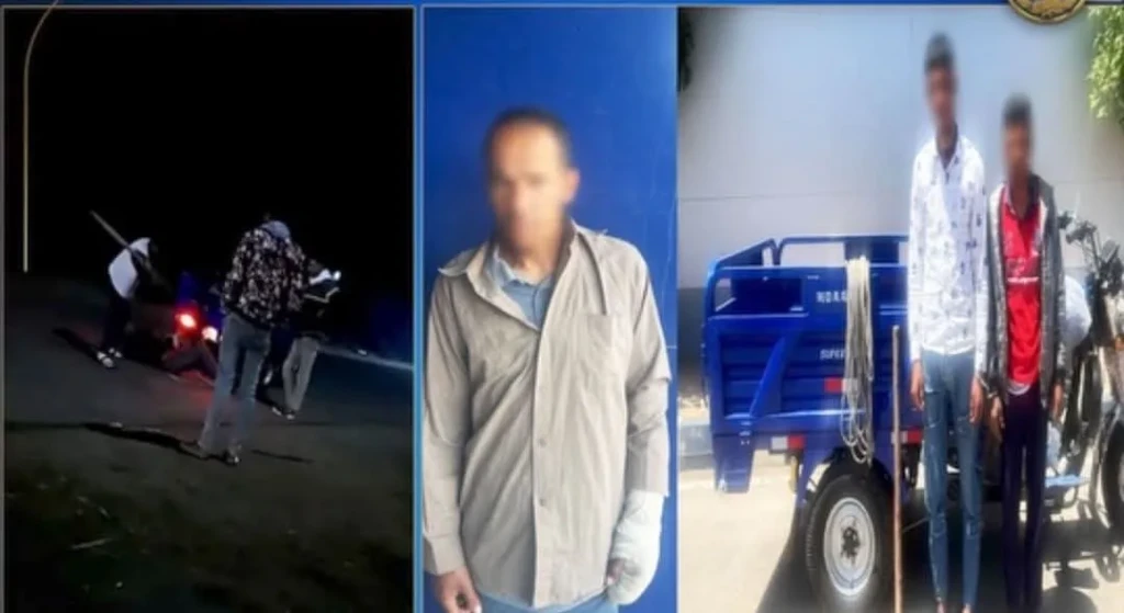 الداخلية:كشف ملابسات مقطع فيديو قيام شخصين بالتعدي بالضرب باستخدام تروسيكل