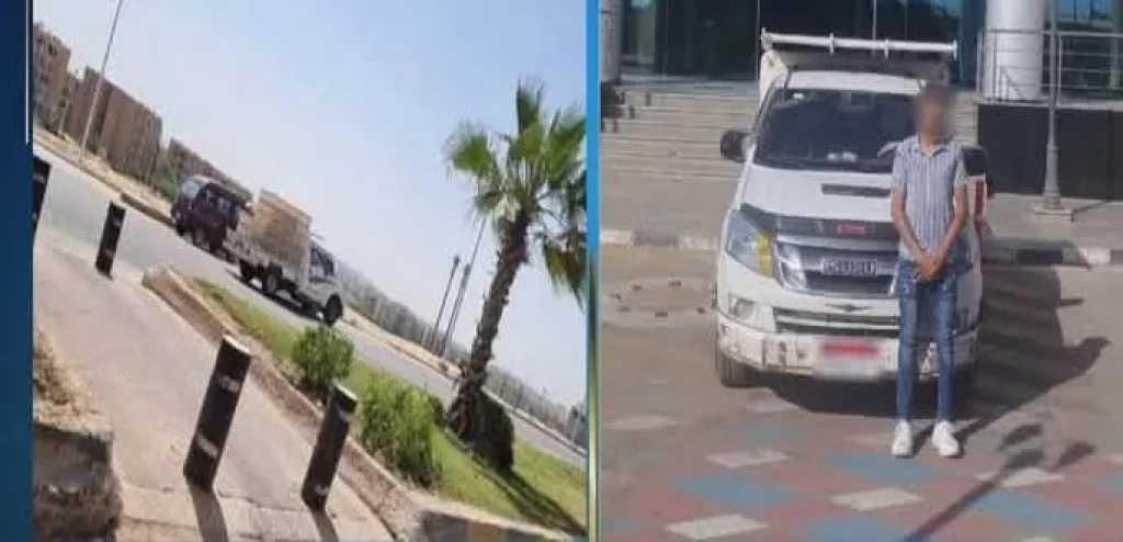 الداخلية:كشف ملابسات منشور تم تداوله بشأن قيام قائد سيارة ربع نقل بالسير عكس الإتجاه بمنطقة الشيخ زايد بالجيزة.