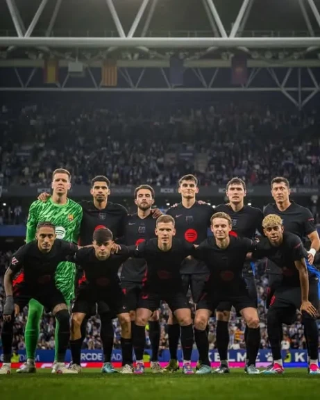 برشلونة يتوج بـ لقب الليجا بعد فوز ثمين على إسبانيول بثنائية