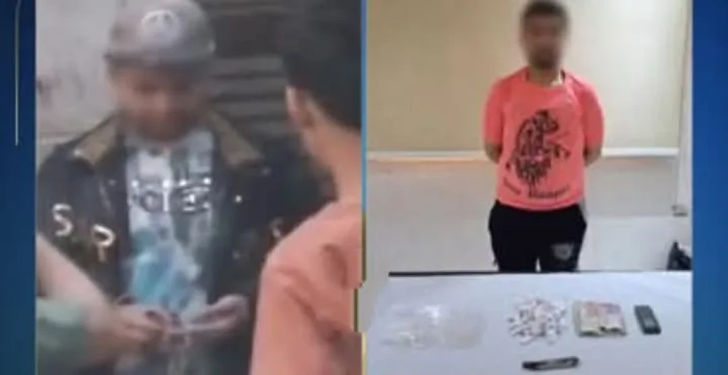 الداخلية: ضبط قيام أحد الأشخاص بترويج المواد المخدرة بالقليوبية.