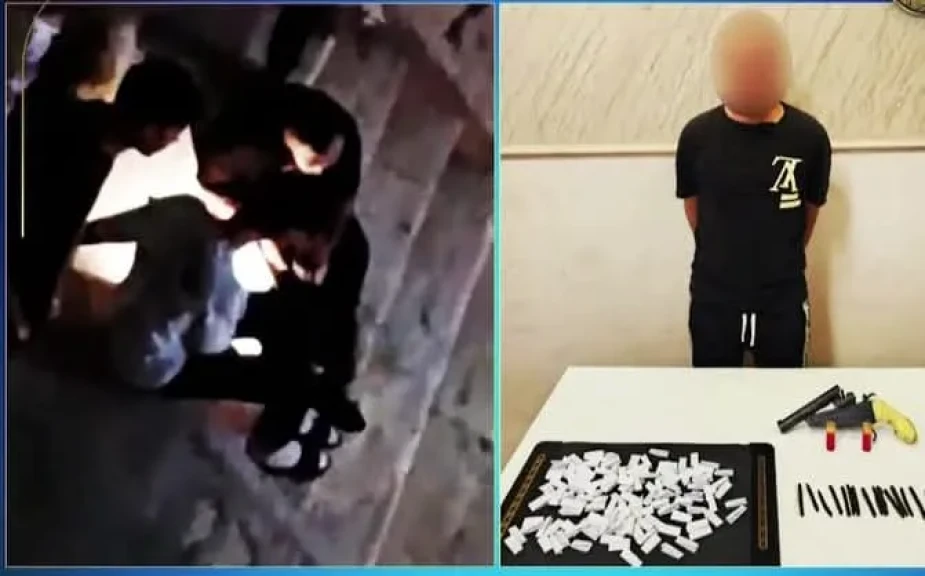 كشف ملابسات قيام أحد الأشخاص بترويج المواد المخدرةبالقليوبية