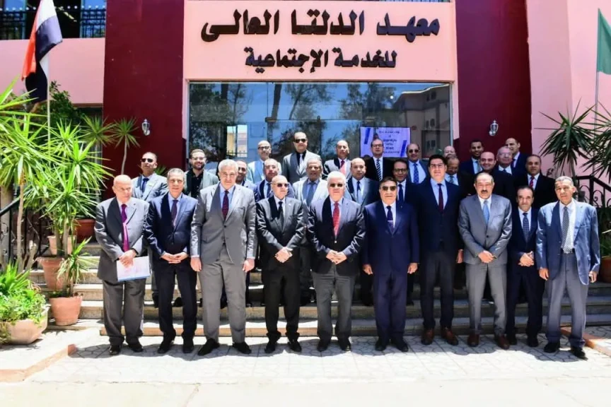 وزير التعليم العالي ومحافظ الدقهلية يشهدان اجتماع المجلس الأعلى للمعاهد العليا بأكاديمية الدلتا بالمنصورة