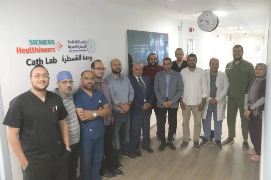 هيئة الرعاية الصحية: نجاح أول تدخل علاجي دقيق لعلاج الجلطات الدماغية الحادة بمجمع السويس الطبي