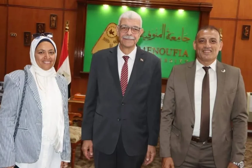رئيس جامعة المنوفية يصدر قرارات بتعيين وكلاء جدد بكلية التربية الرياضية