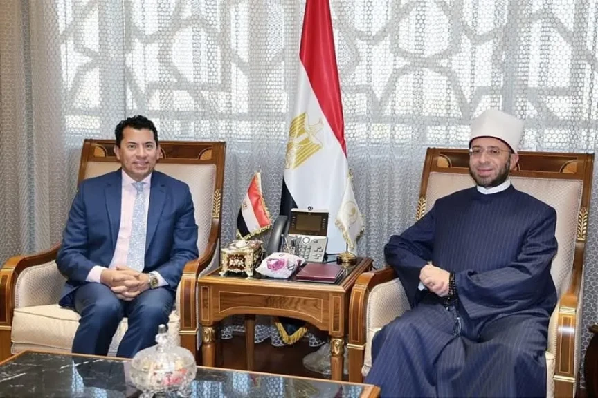 وزيرا الأوقاف والشباب يلتقيان أعضاء lt;lt;اتحاد بشبابهاgt;gt;