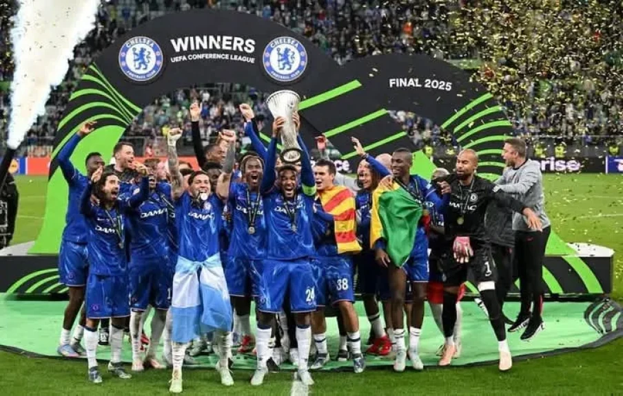 تشيلسي يُتوَّج بلقب دوري المؤتمر الأوروبي بعد اكتساح ريال بيتيس برباعية