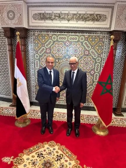 وزير الخارجية والهجرة يجتمع برئيس مجلس النواب المغربي في الرباط