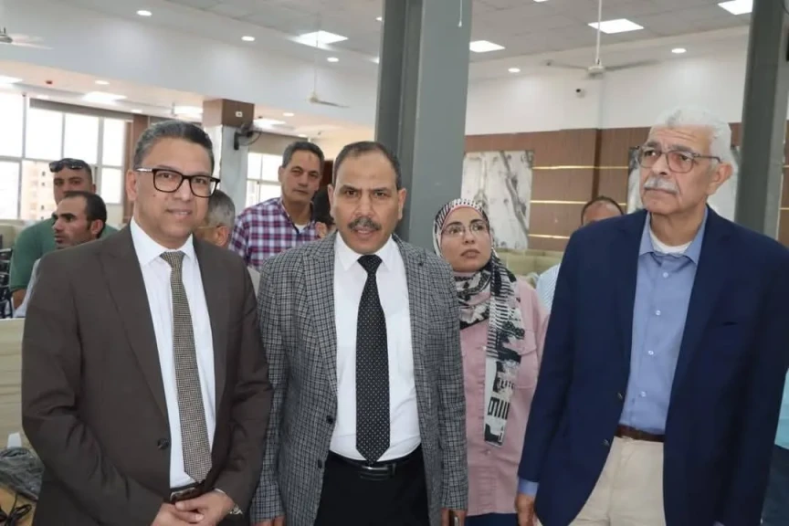 القاصد يتابع مراحل الإنتهاء من تجهيزات مراكز القياس والتقويم بالمجمع النظري