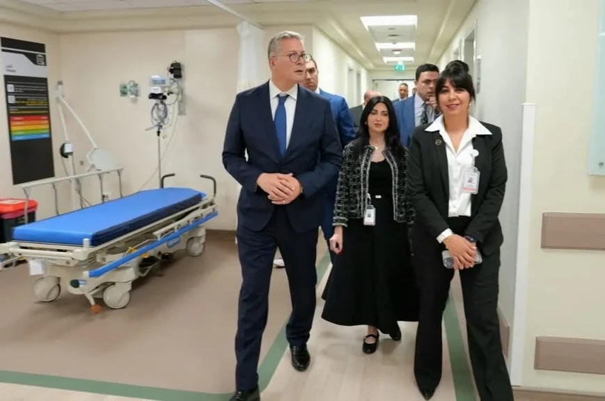 وزير البترول يزور مستشفى أهل مصر ويشيد بدورها الرائد في علاج الحروق