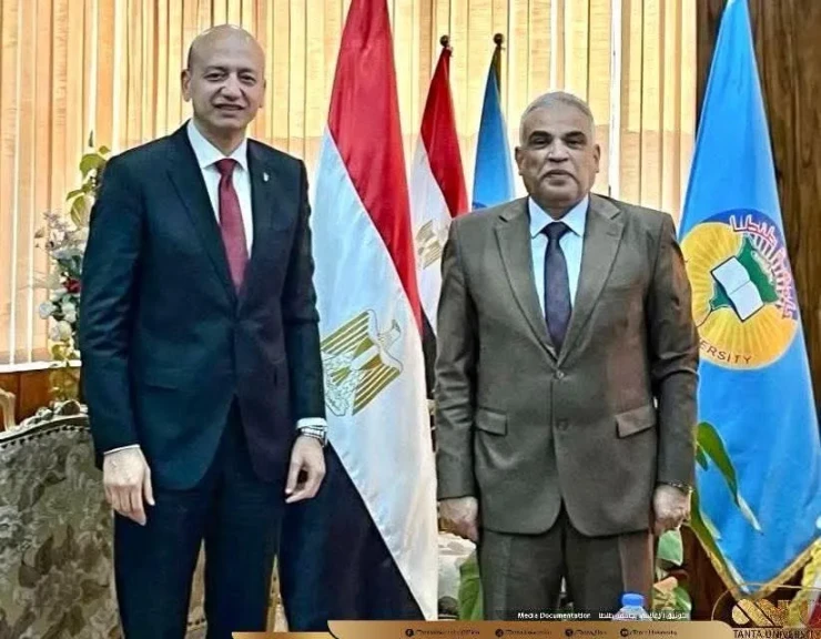 جامعة طنطا تدرس سبل التعاون مع كبرى المؤسسات الرياضية