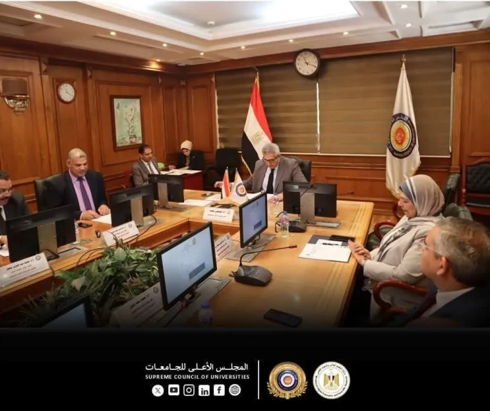 المجلس الأعلى لشئون الدراسات العليا والبحوث يعقد اجتماعه الدوري