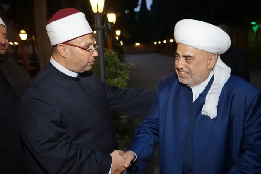 الأمين العام للمجلس الأعلى للشئون الإسلامية يلتقي مفتي القوقاز