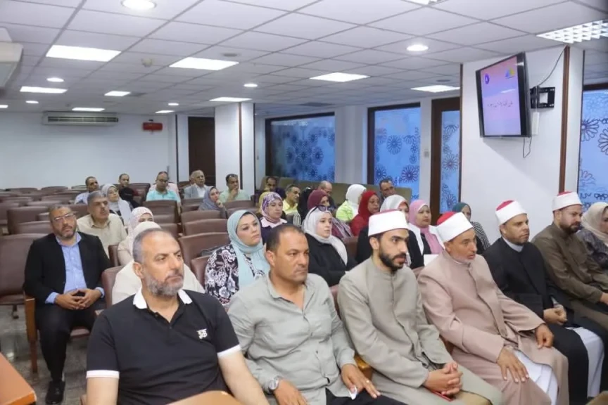 اجتماع اللجنة التنسيقية للمجلس القومي للسكان بمحافظة دمياط