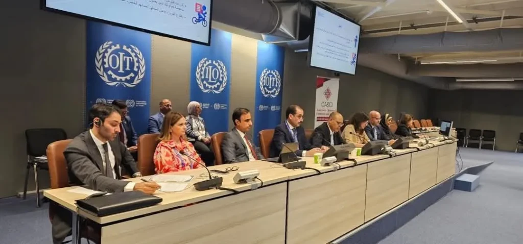 وزير العمل يشارك في جلسة خاصة بشأن ”اقتصاد المنصات”